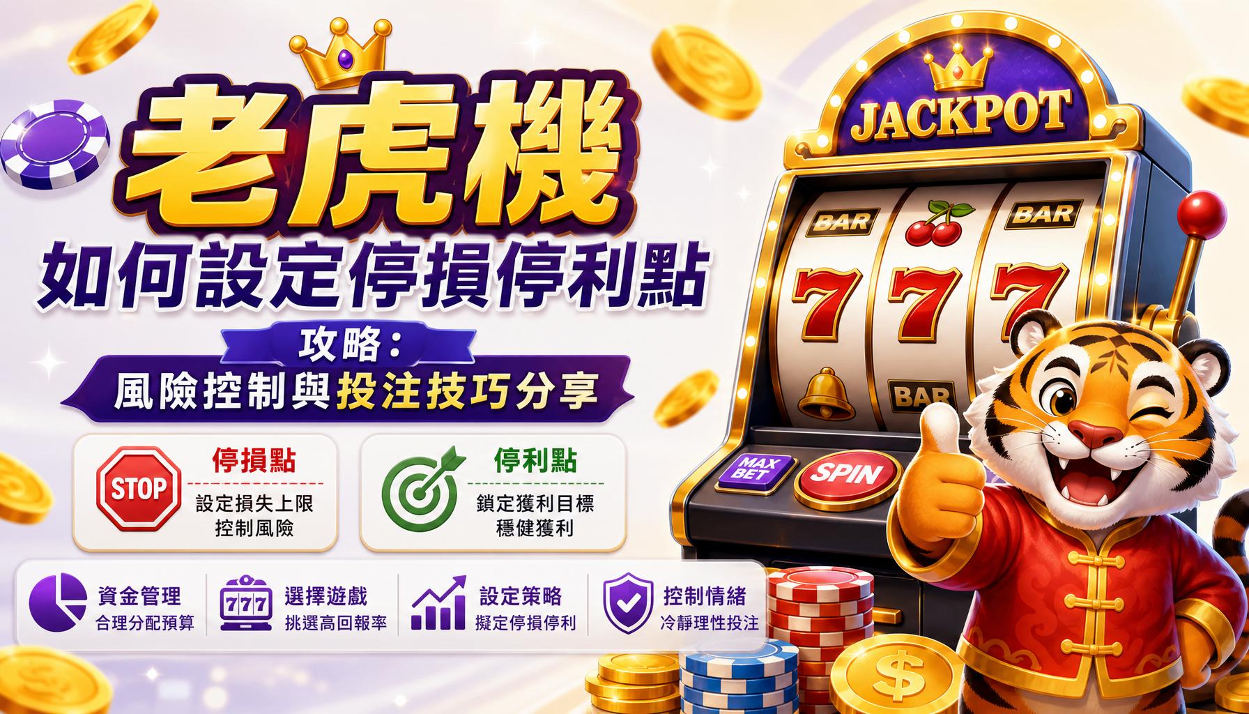 老虎機如何設定停損停利點攻略：風險控制與投注技巧分享