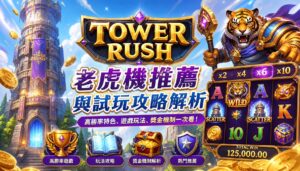 tower rush 老虎機推薦與試玩攻略解析