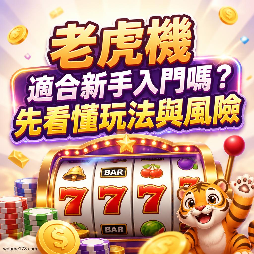 老虎機適合新手入門嗎？先看懂玩法與風險示意圖